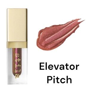 Set of 2 STILA Hyaluronic Plumping Beauty Boss Lip Gloss Elevator Pitch Synergy